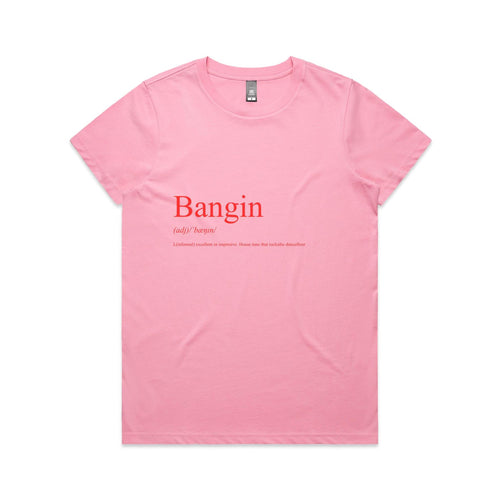 Bangin Women's Maple Tee