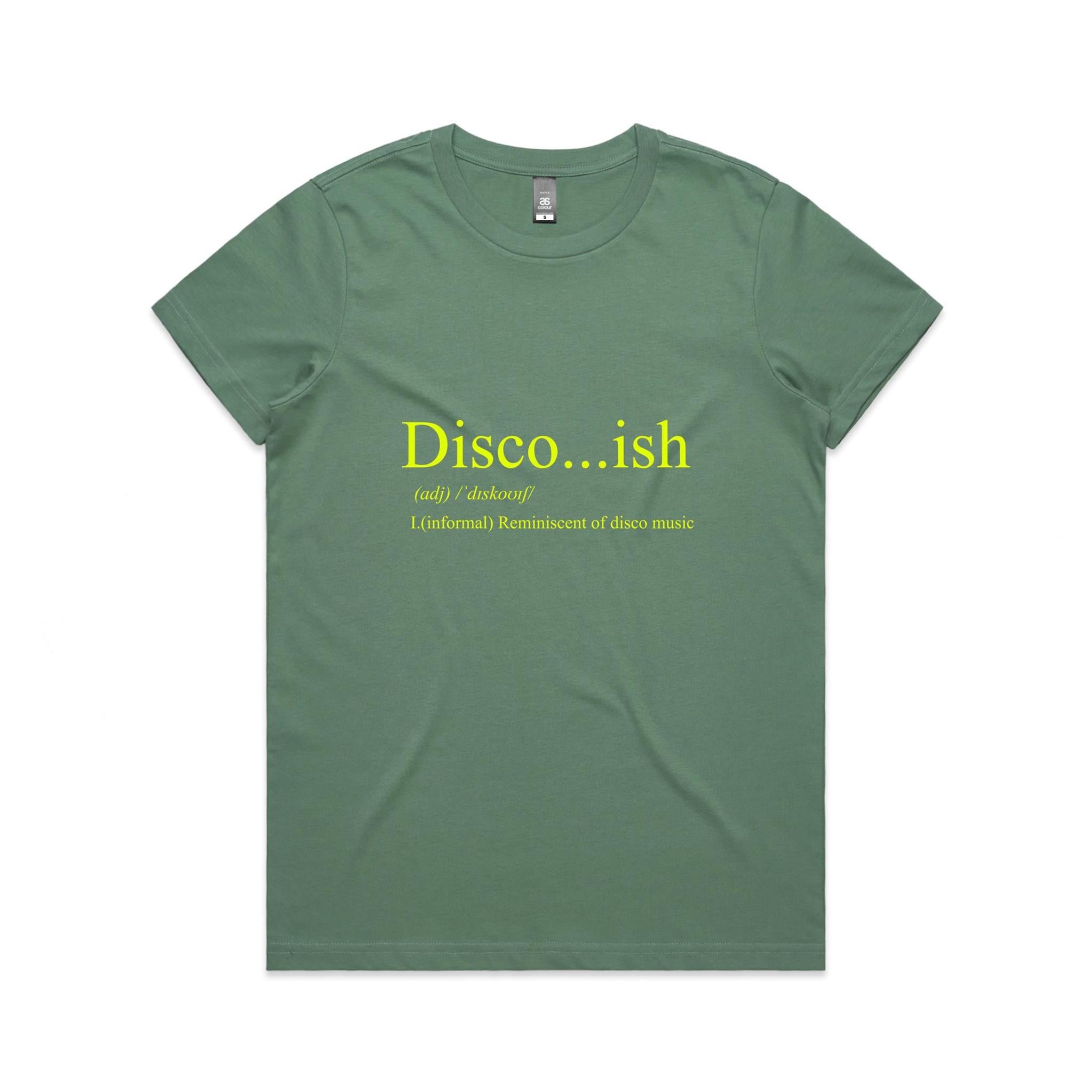 Disco...ish Women's Maple Tee