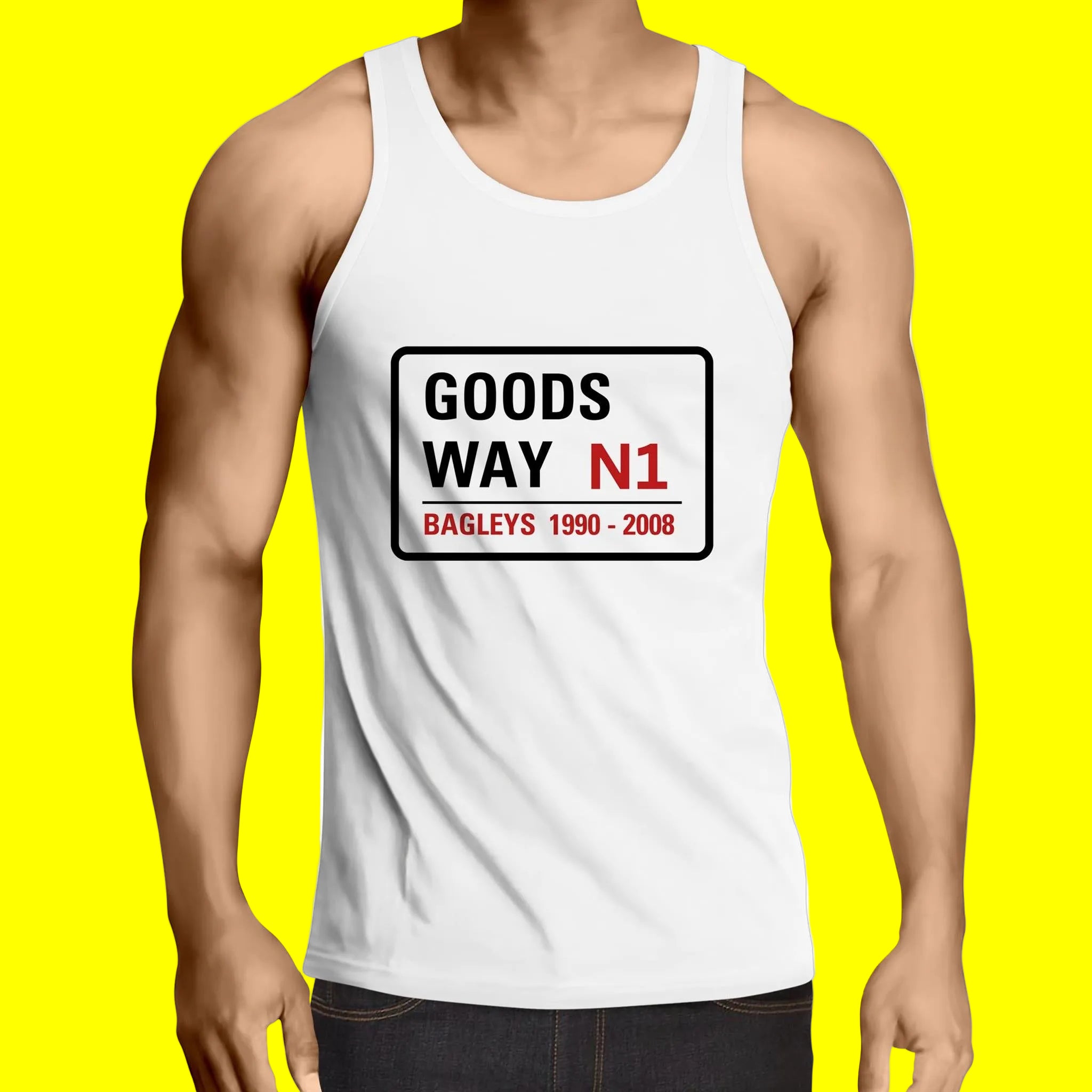 Bagleys N1 - Mens Singlet Top
