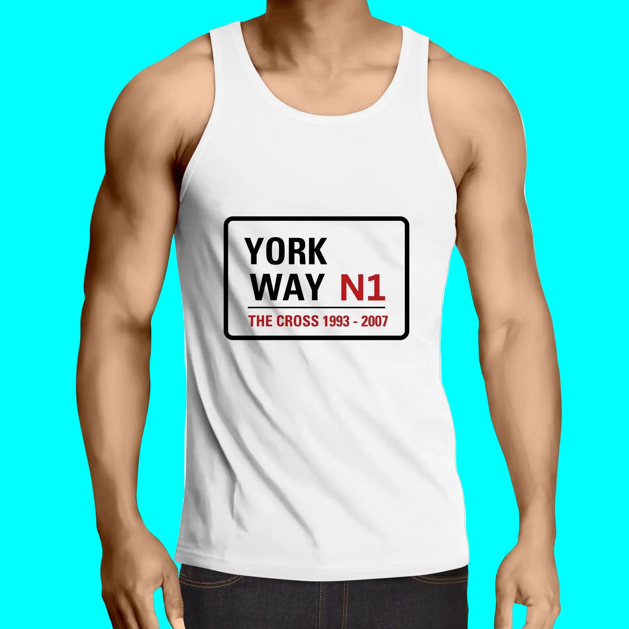 The Cross N1 - Mens Singlet Top