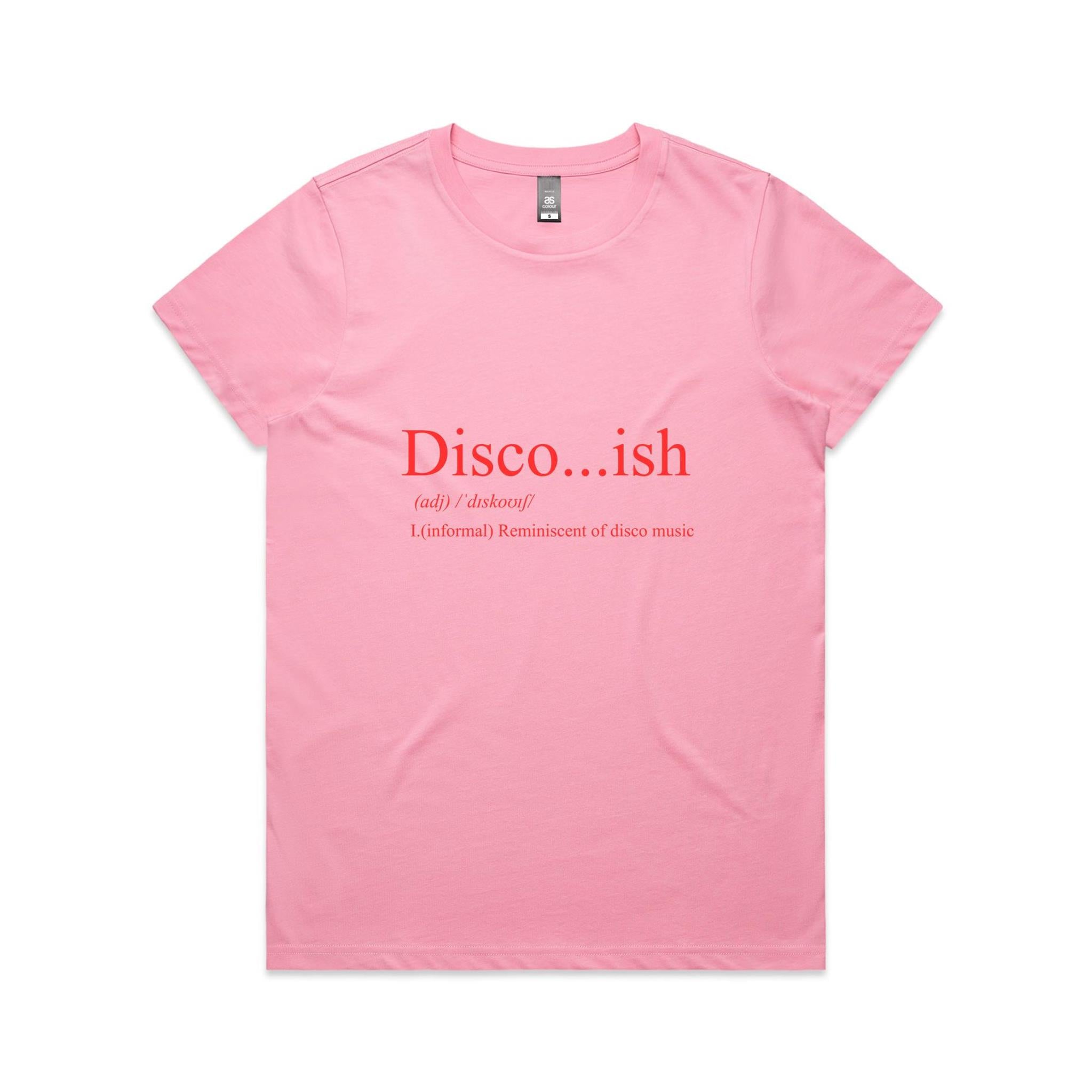 Disco...ish Women's Maple Tee