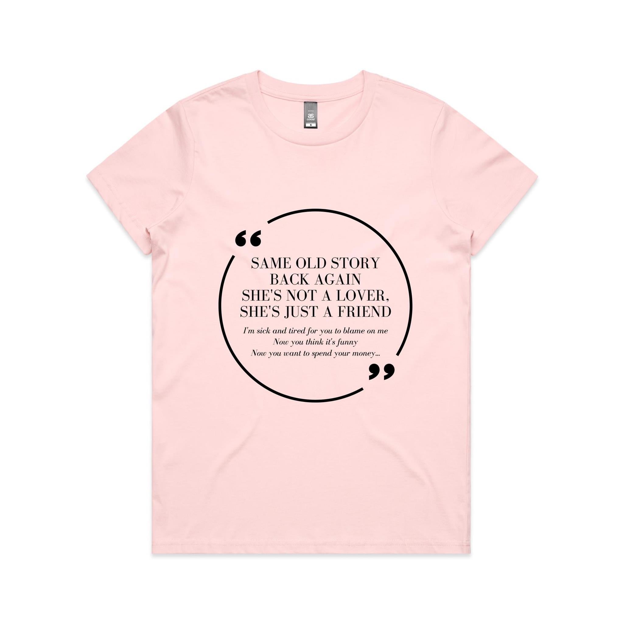 Wish I Didnt Miss You -  Women's Maple Tee