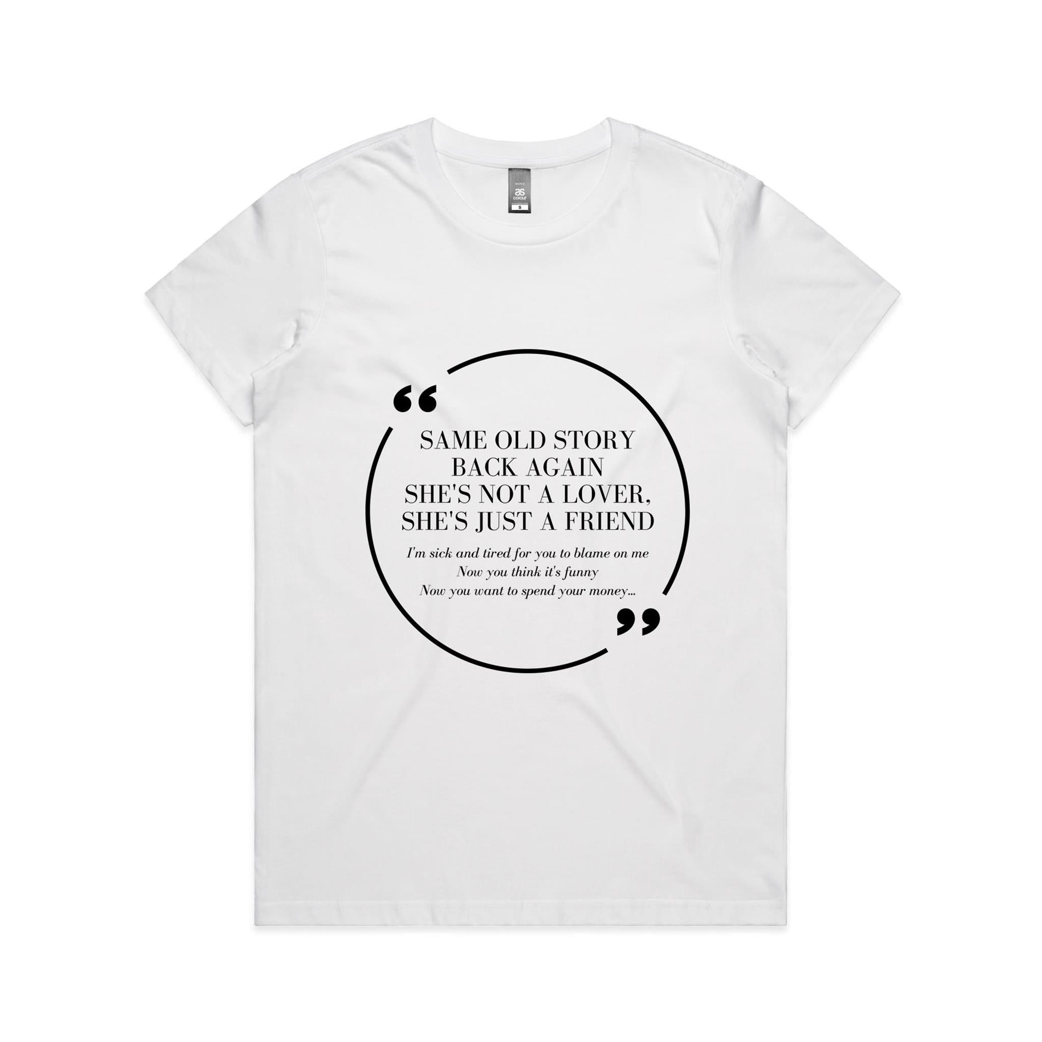 Wish I Didnt Miss You -  Women's Maple Tee