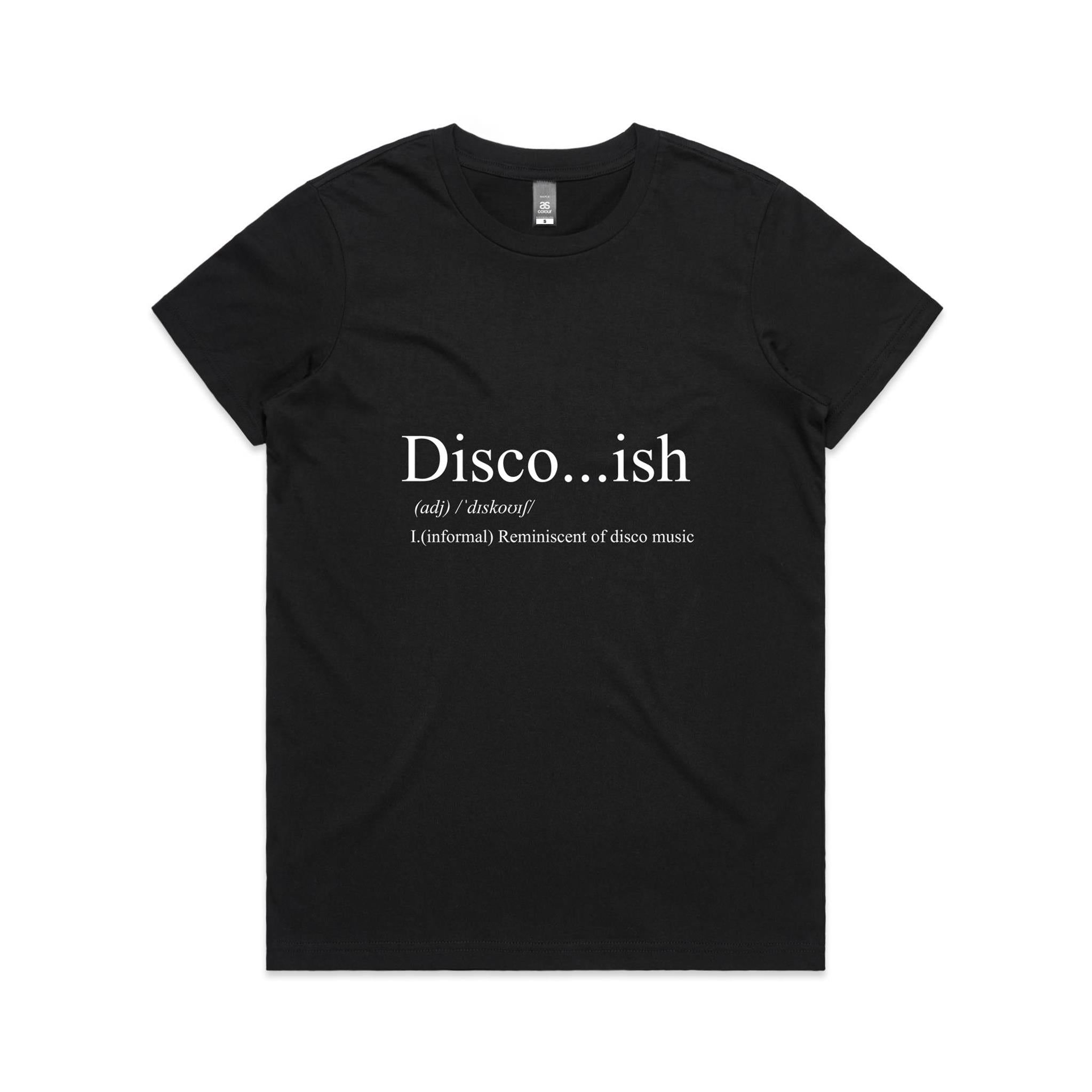Disco...ish Women's Maple Tee