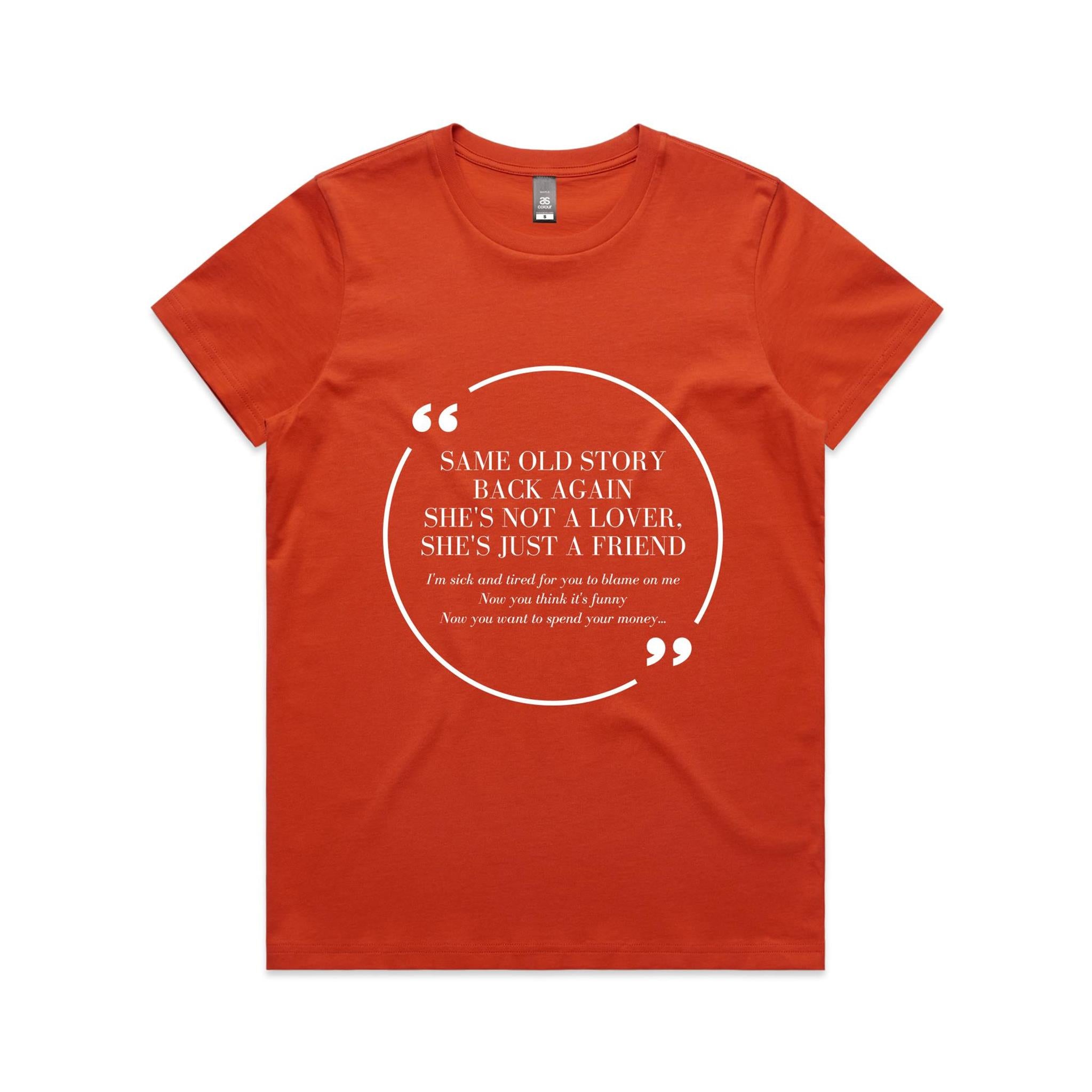 Wish I Didnt Miss You -  Women's Maple Tee