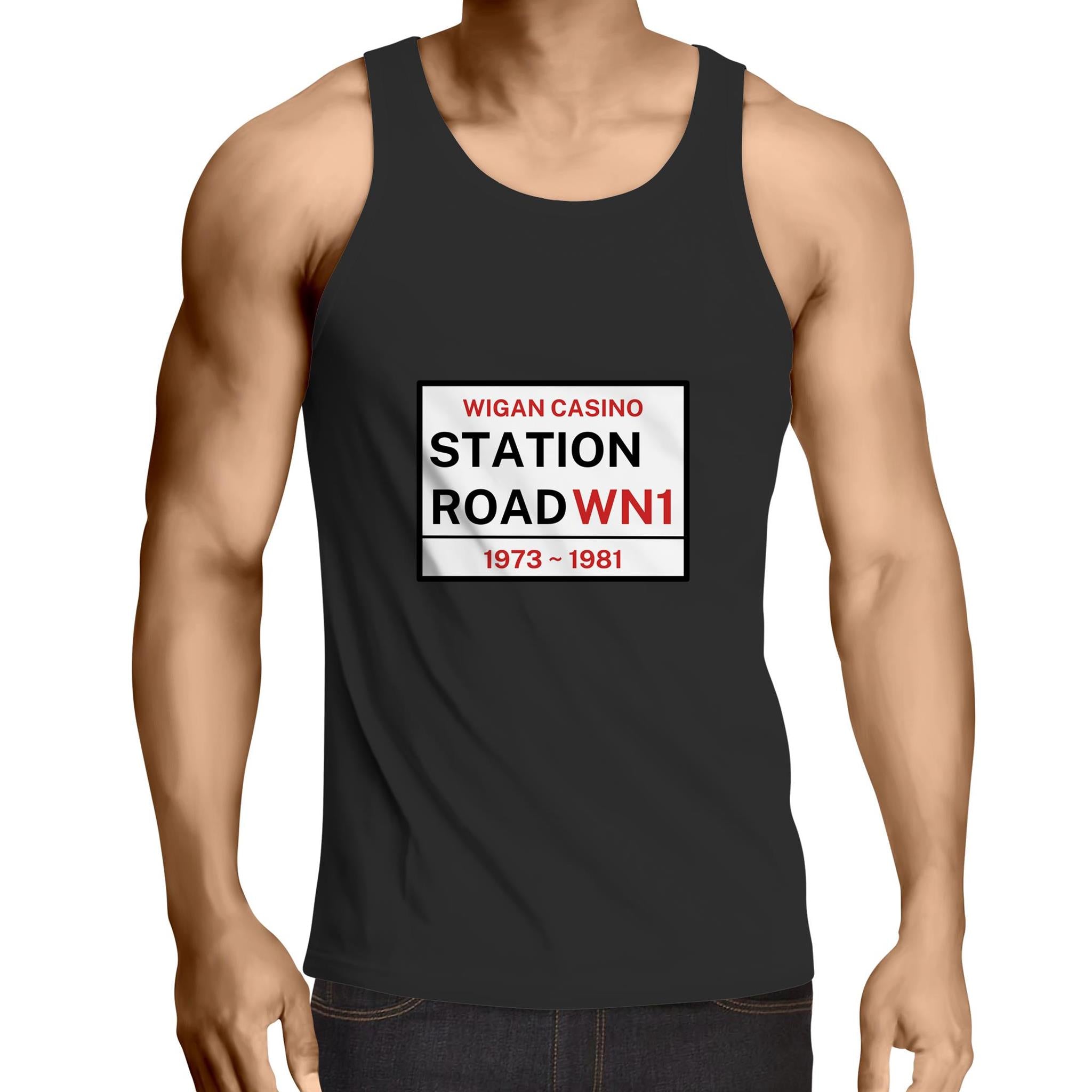Wigan Casino - Mens Singlet Top