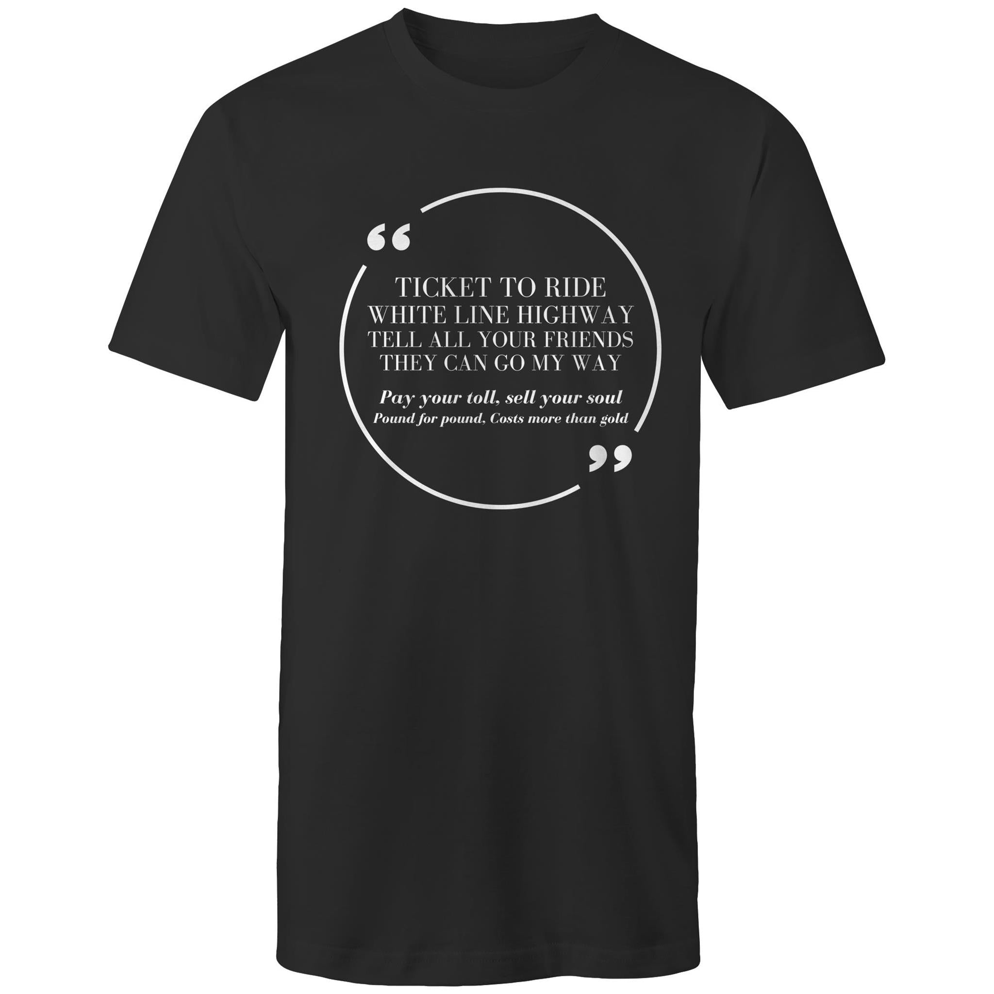 White Lines - Mens Tall Tee