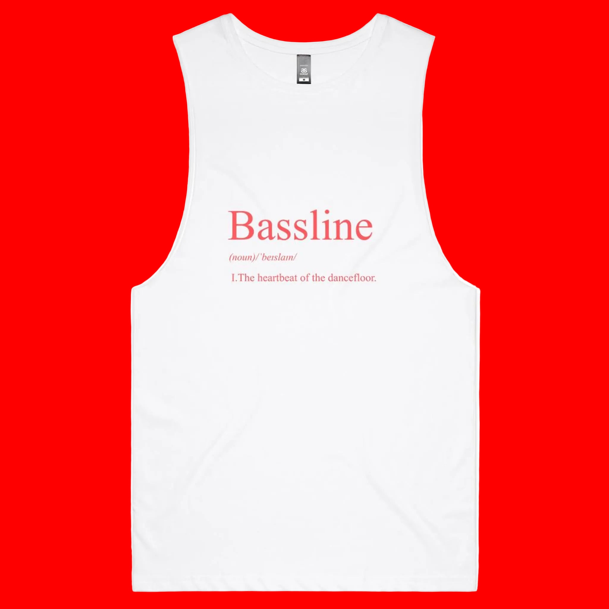 Bassline - Mens Tank Top Tee