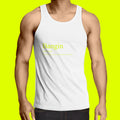 Bangin Chartreuse Lowdown - Mens Singlet Top