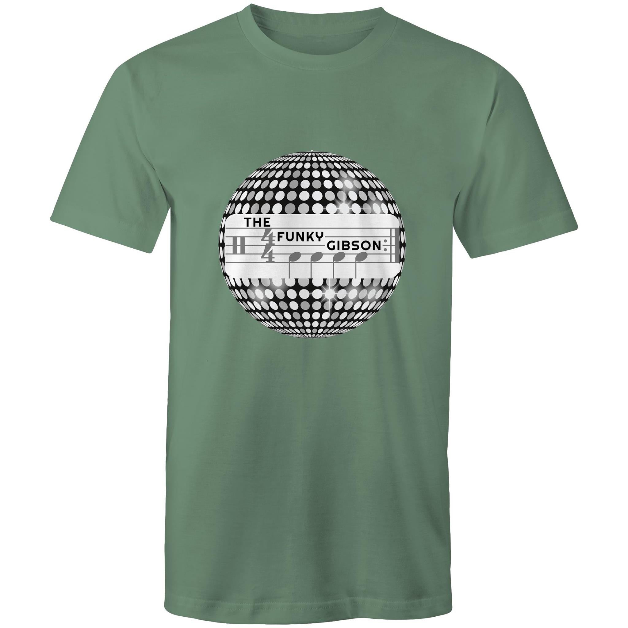 Funky Gibson Discoball - Mens T-Shirt