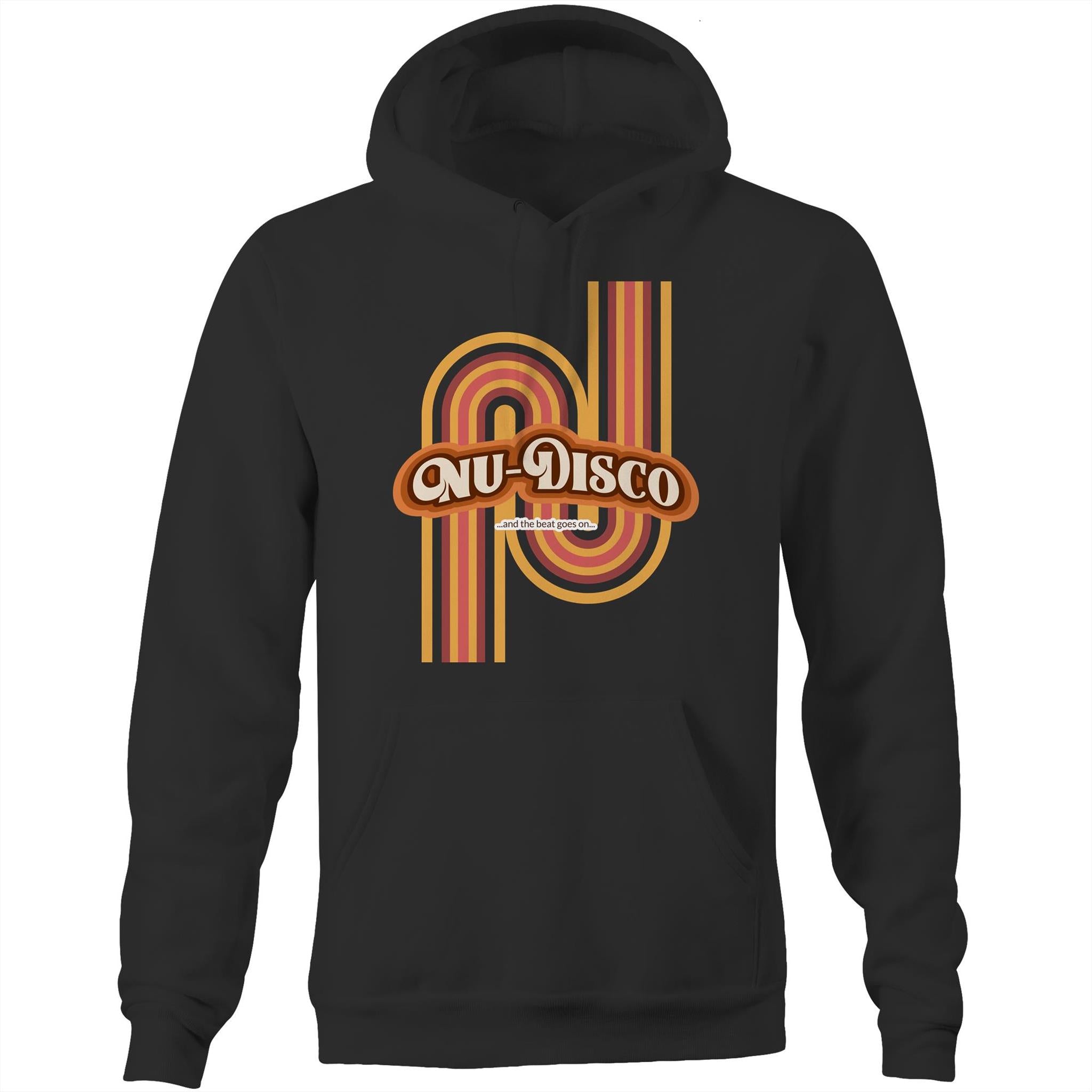 Nu-Disco Retro - Pocket Hoodie Sweatshirt