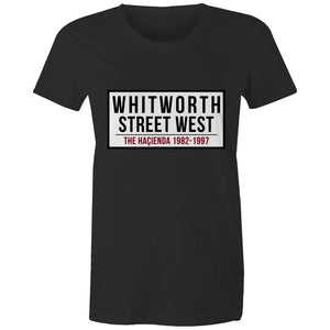 Whitworth Street West - Womens Crew T-Shirt