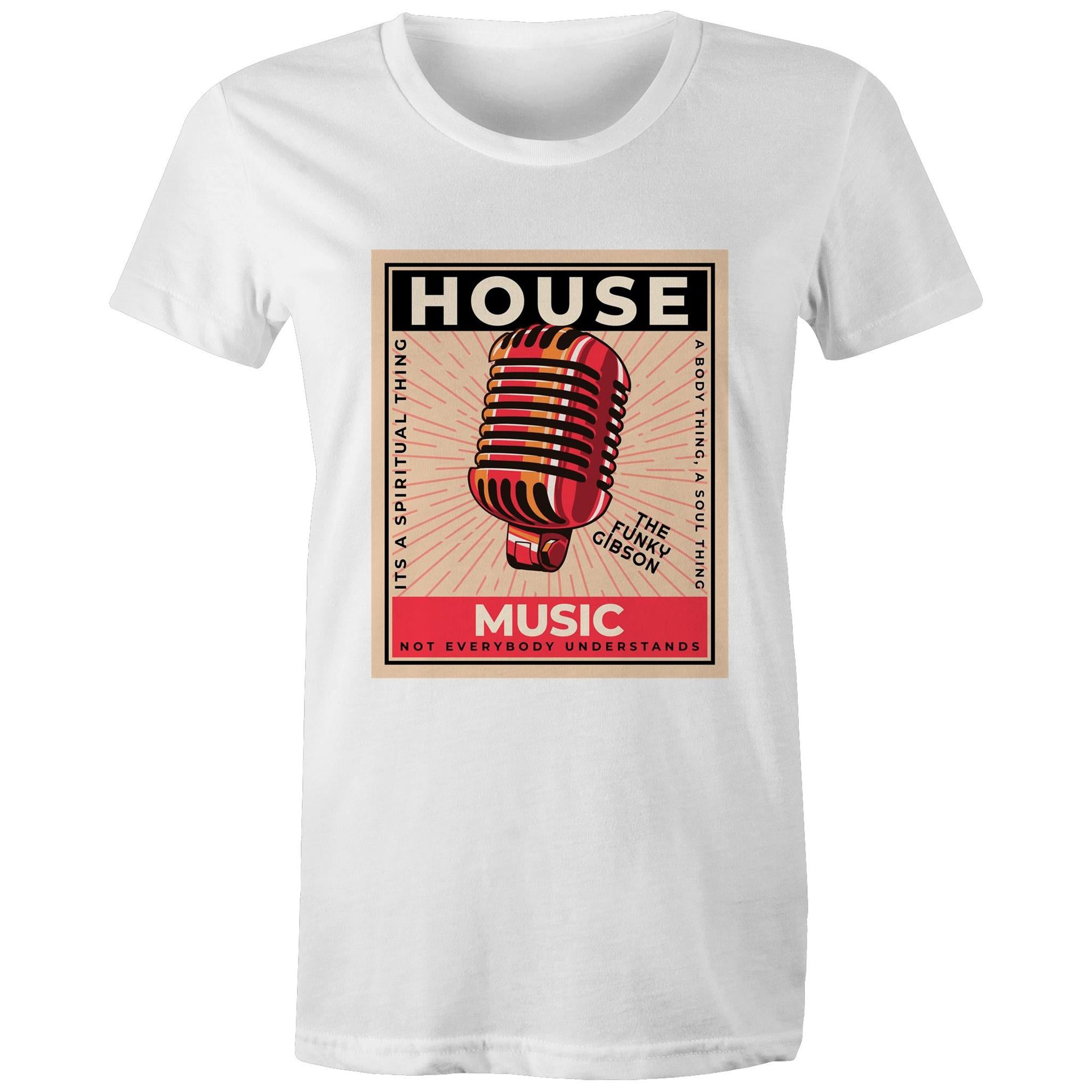 House Mike- Womens Crew T-Shirt