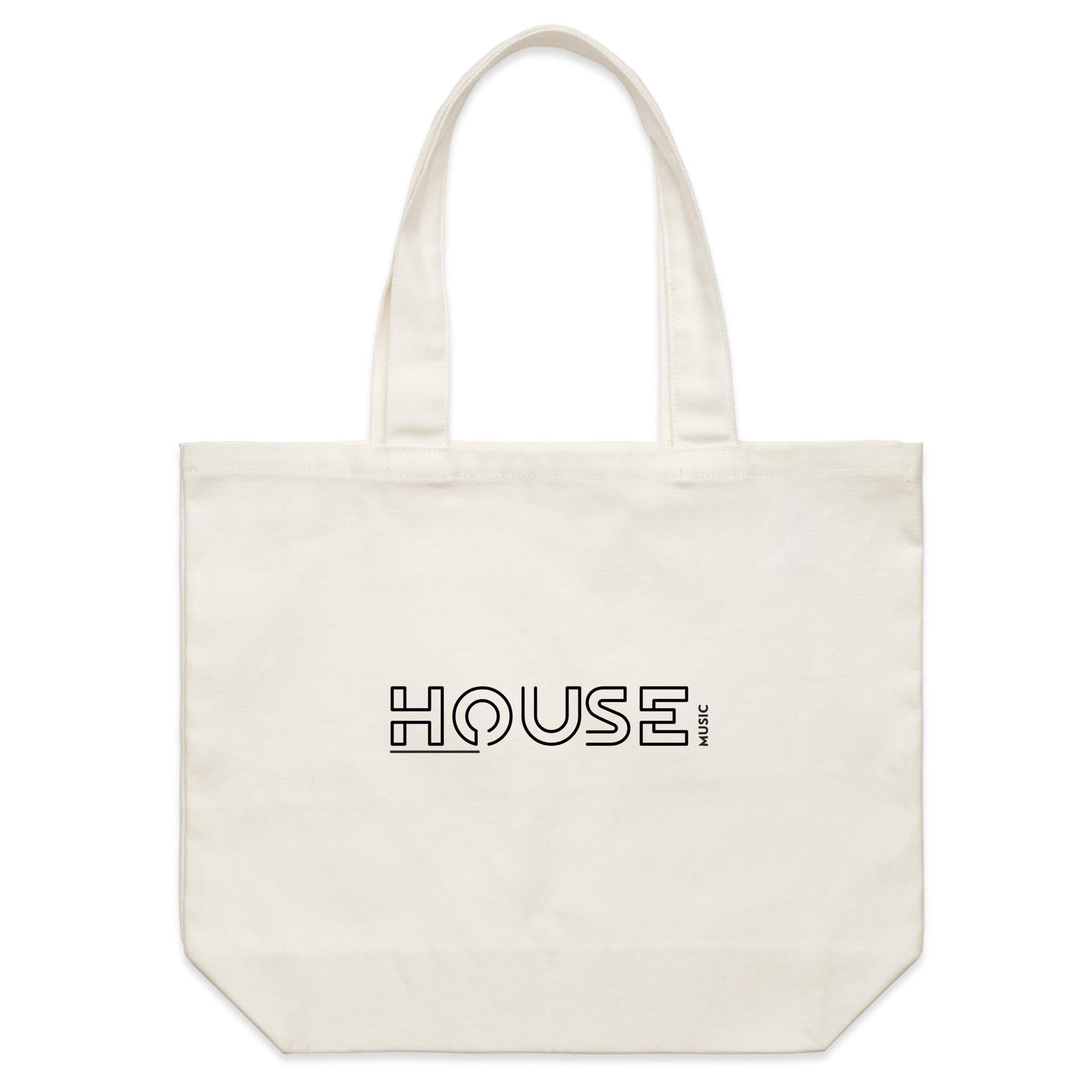 House Logo - Shoulder Canvas Tote Bag