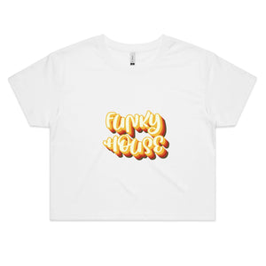 Funky House 70's - Women's Crop Tee