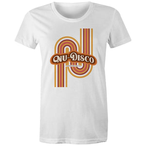 Nu-Disco Retro - Womens Crew T-Shirt