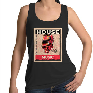 House Mike - Womens Singlet