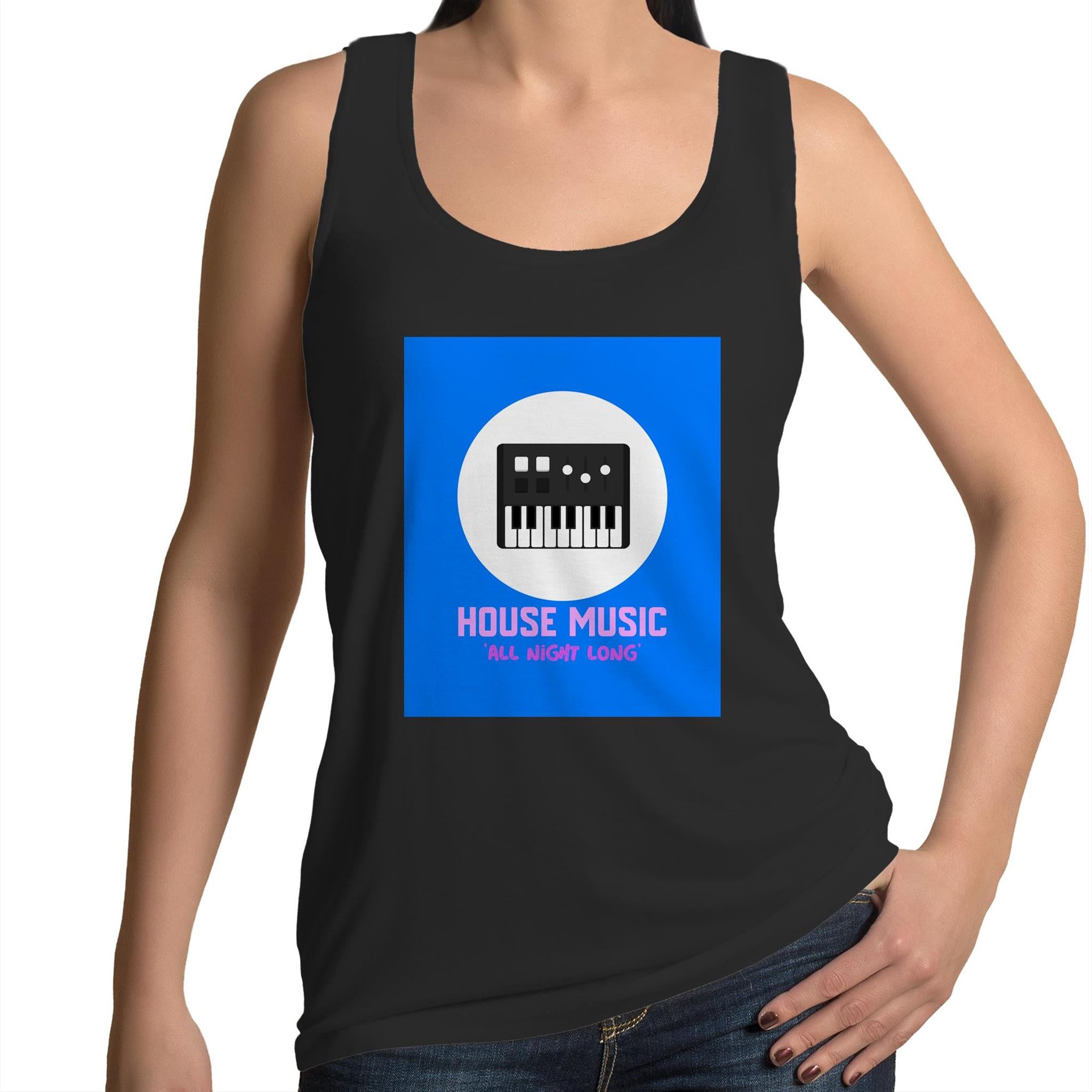 House Synth - Womens Singlet