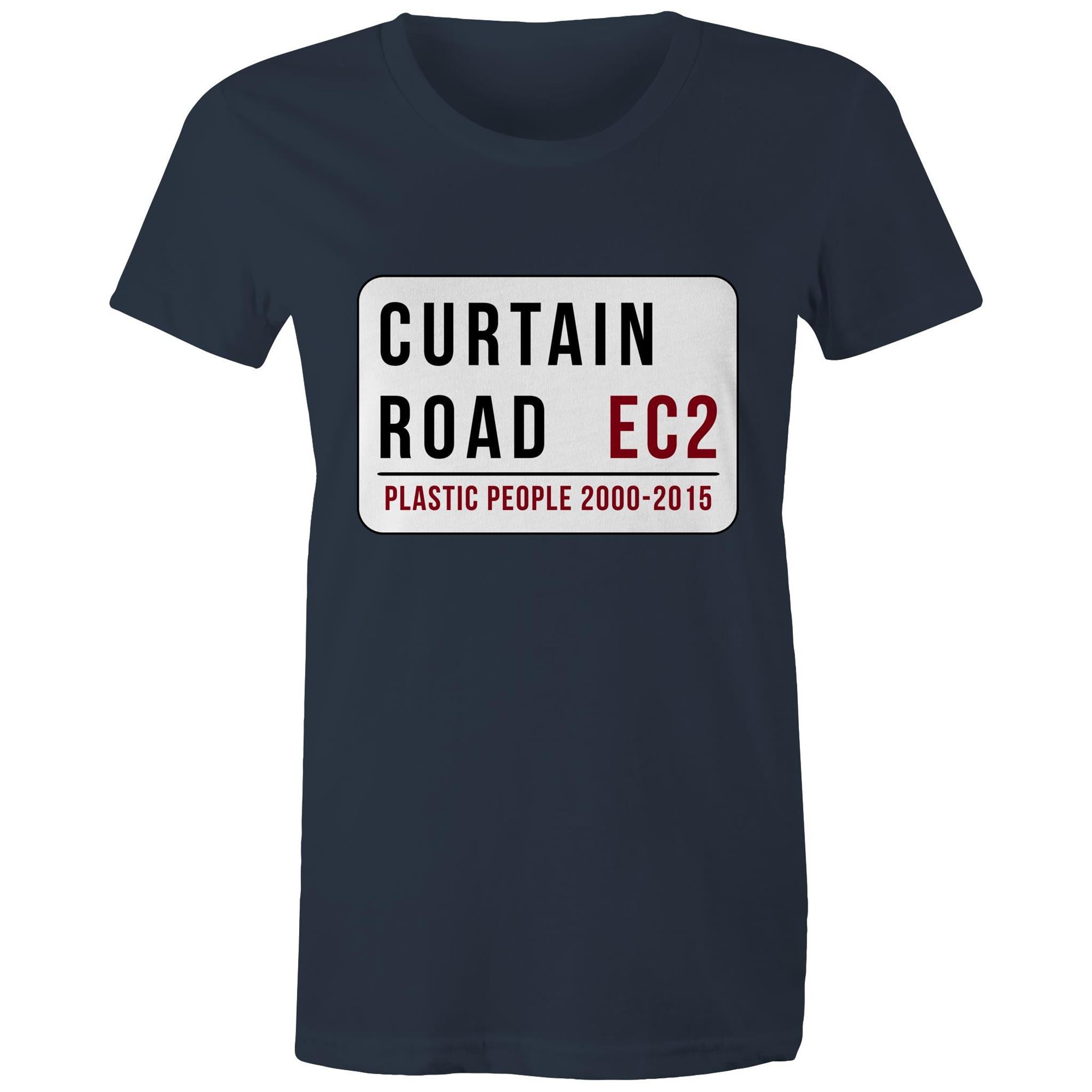 Curtain Road EC2 - Womens Crew T-Shirt