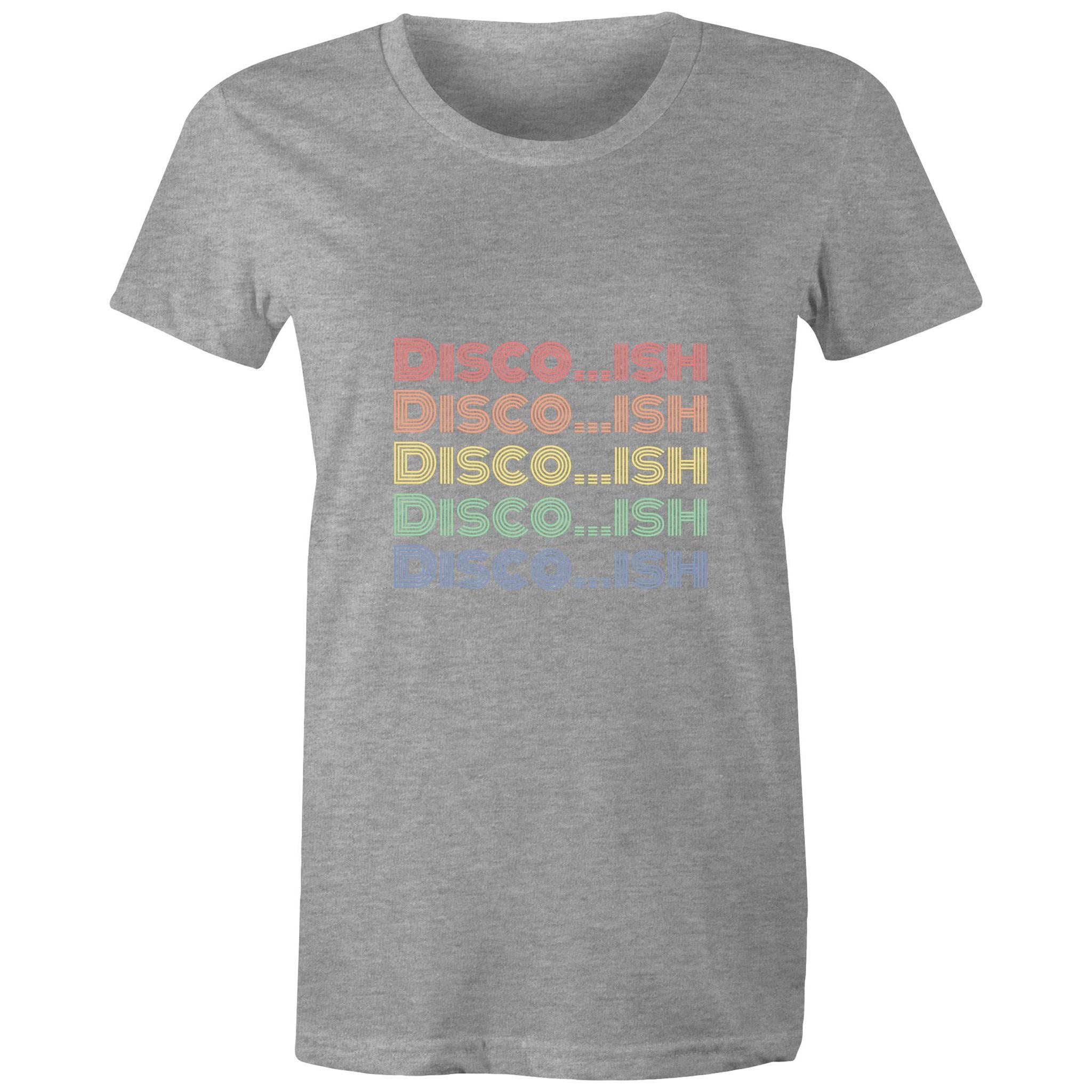 Disco...ish Repeat - Womens Crew T-Shirt