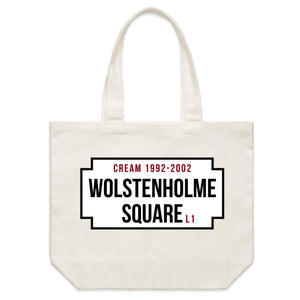 Wolstenholme Square - Shoulder Canvas Tote Bag