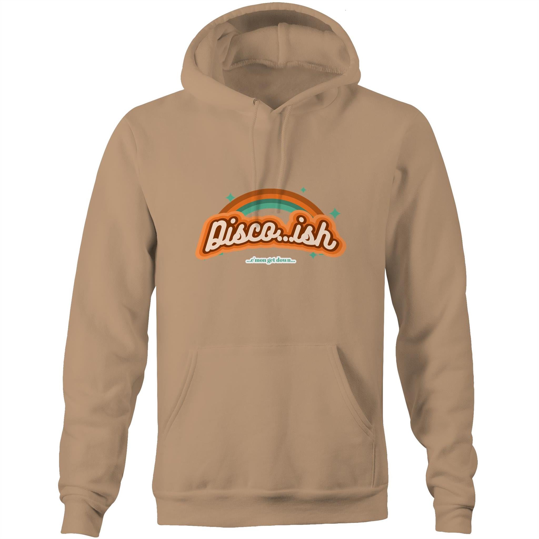 Disco...ish Retro - Pocket Hoodie Sweatshirt