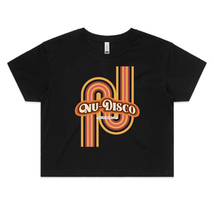 Nu-Disco Retro - Women's Crop Tee