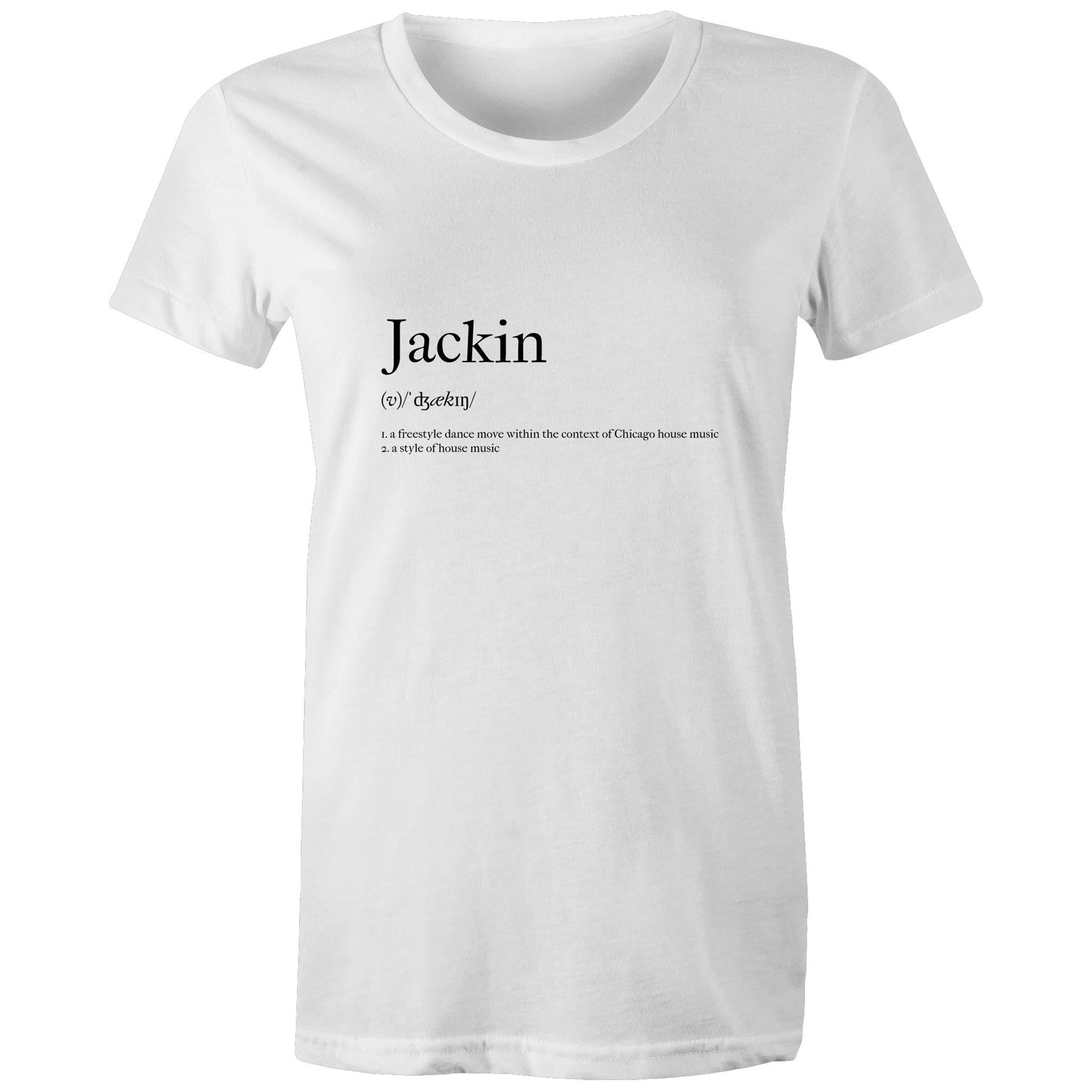 Jackin - Womens Crew T-Shirt