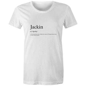 Jackin - Womens Crew T-Shirt