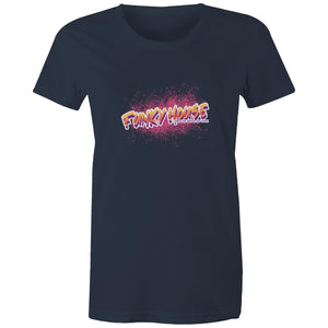 Funky House - Makes me wanna dance - Womens Crew T-Shirt