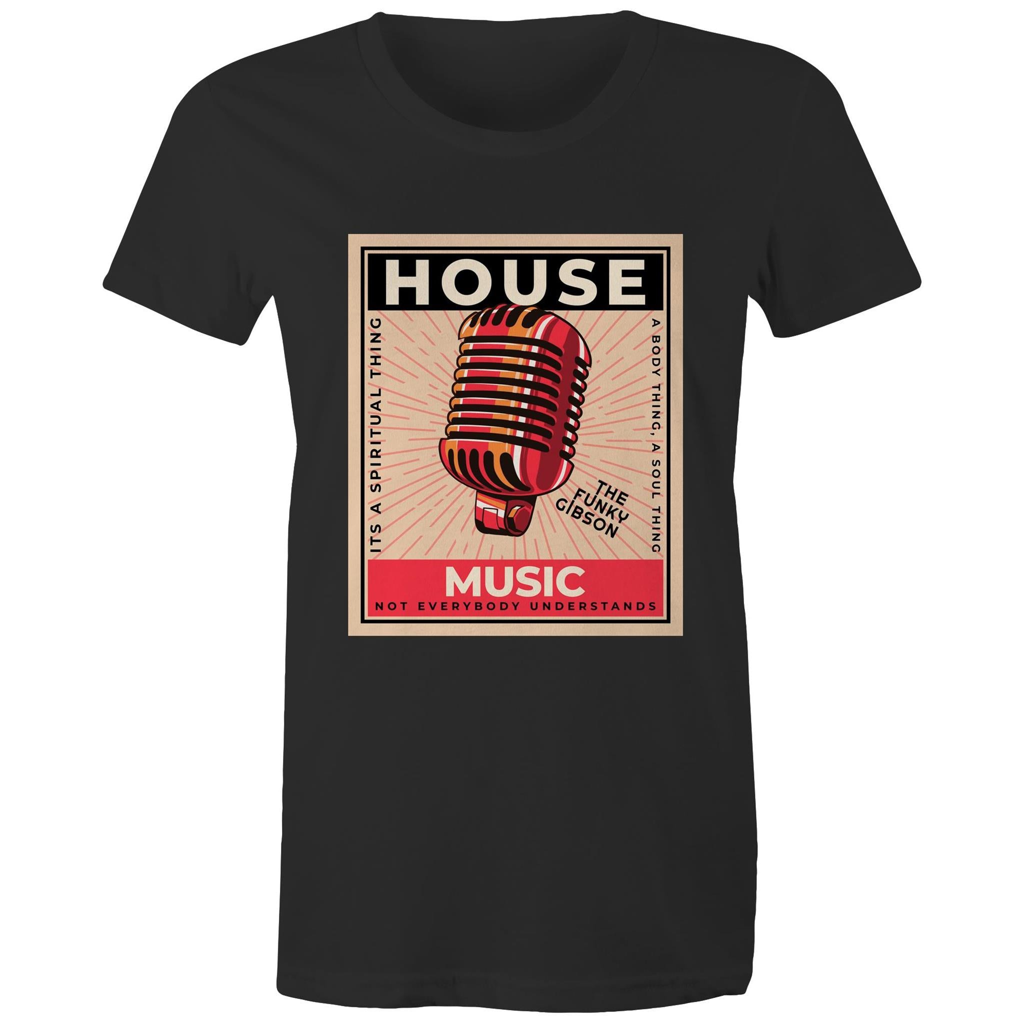 House Mike- Womens Crew T-Shirt