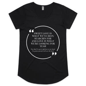 We Found Love - Womens Scoop Neck T-Shirt