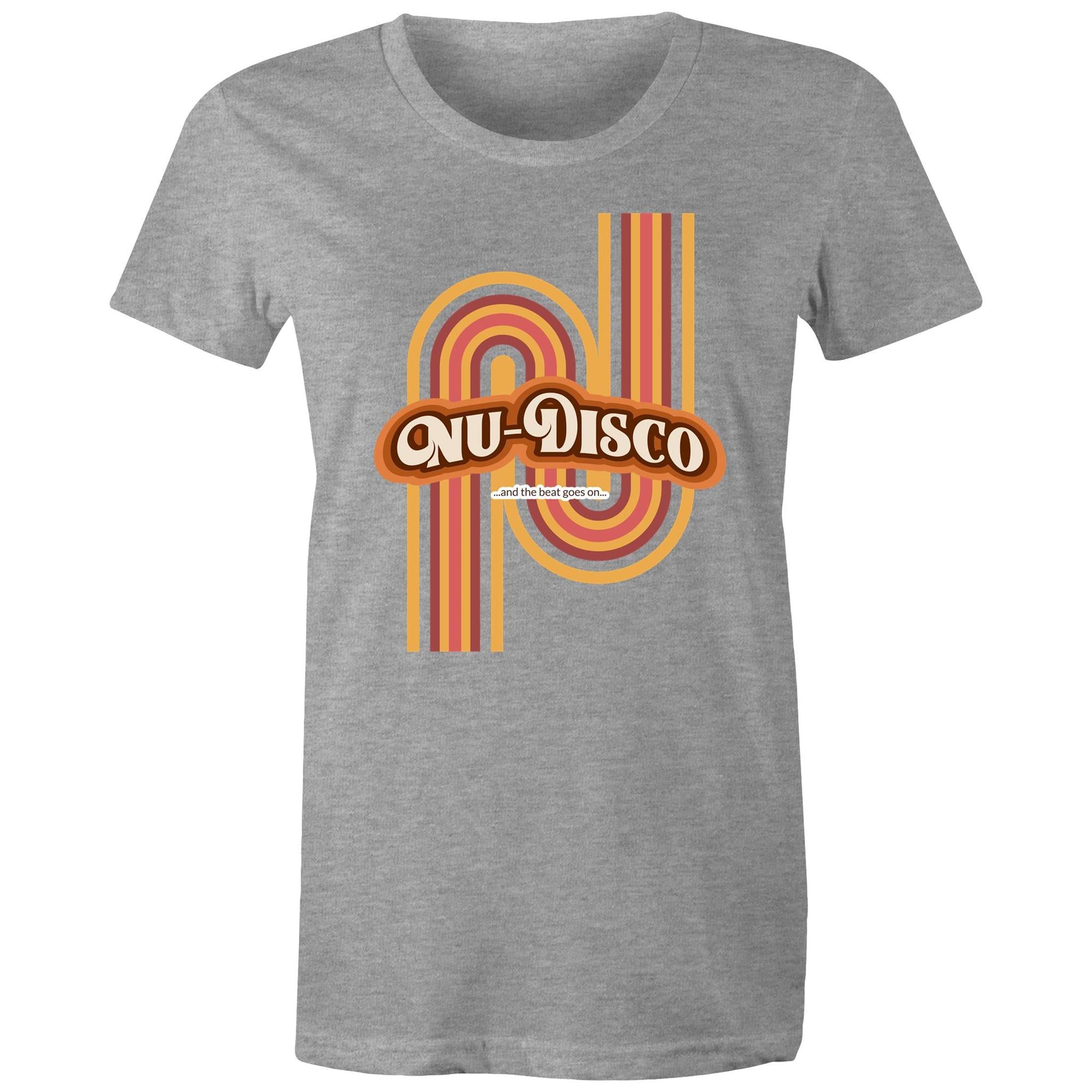 Nu-Disco Retro - Womens Crew T-Shirt