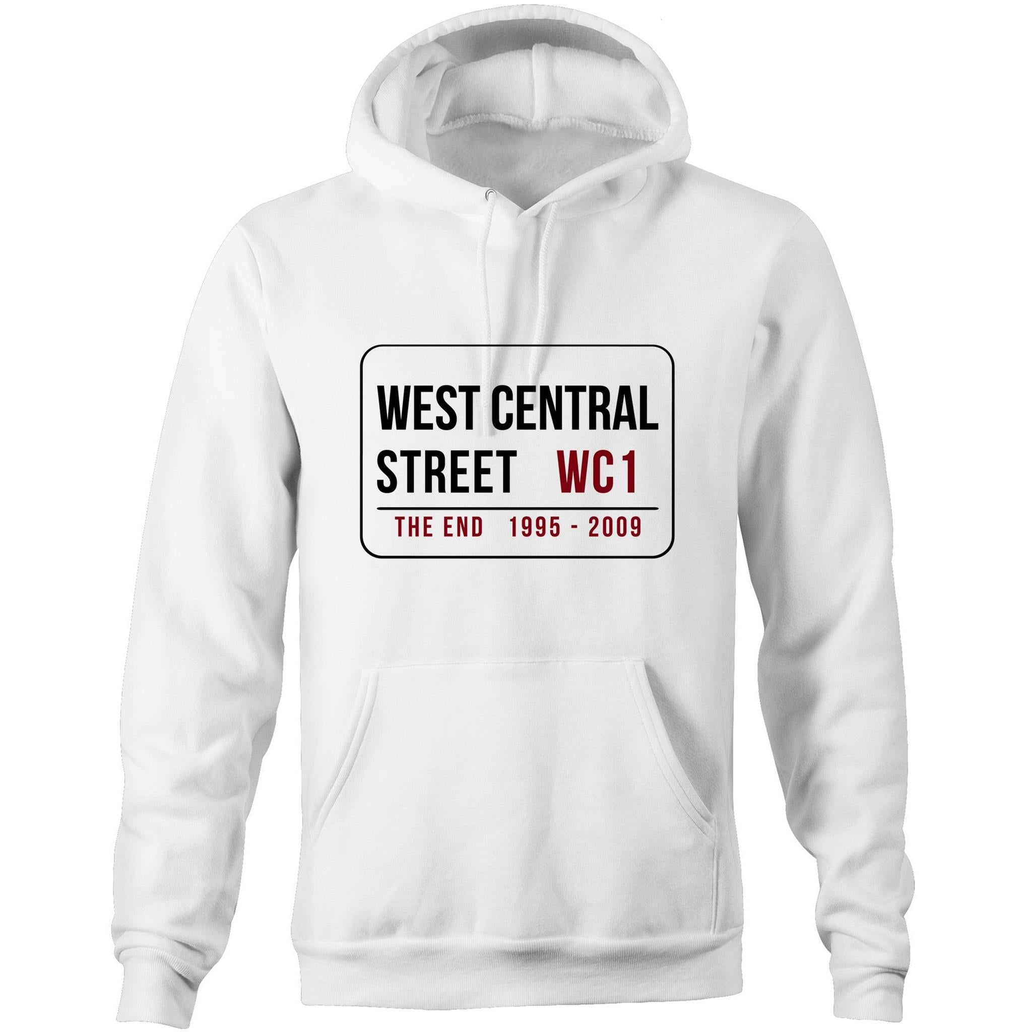 West Central Street WC1 - Pocket Hoodie Sweatshirt