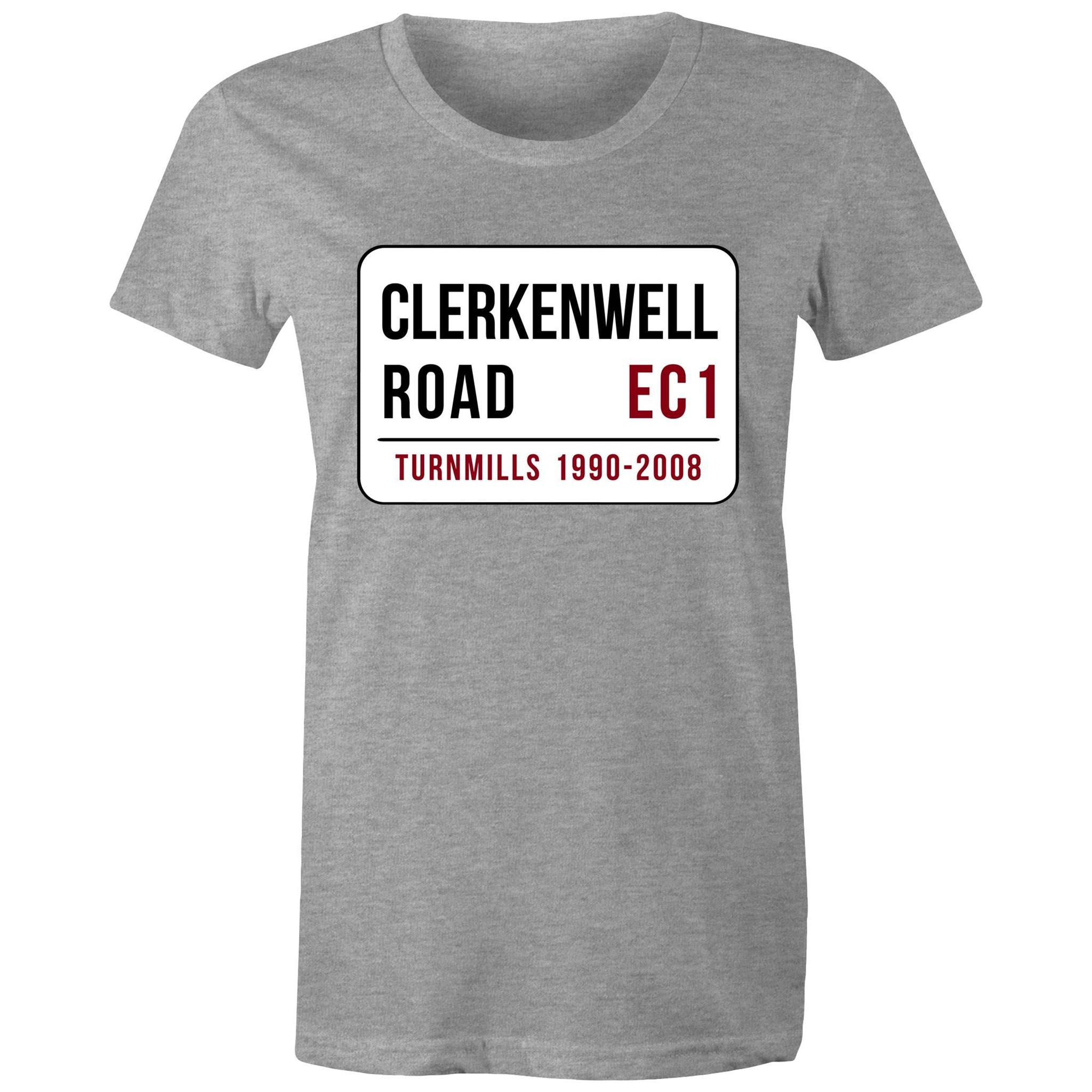 Clerkenwell Road - Womens Crew T-Shirt