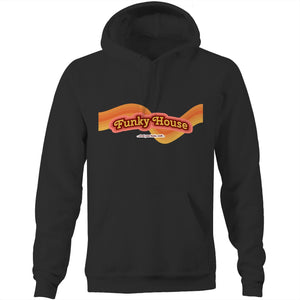 Funky House Retro - Pocket Hoodie Sweatshirt