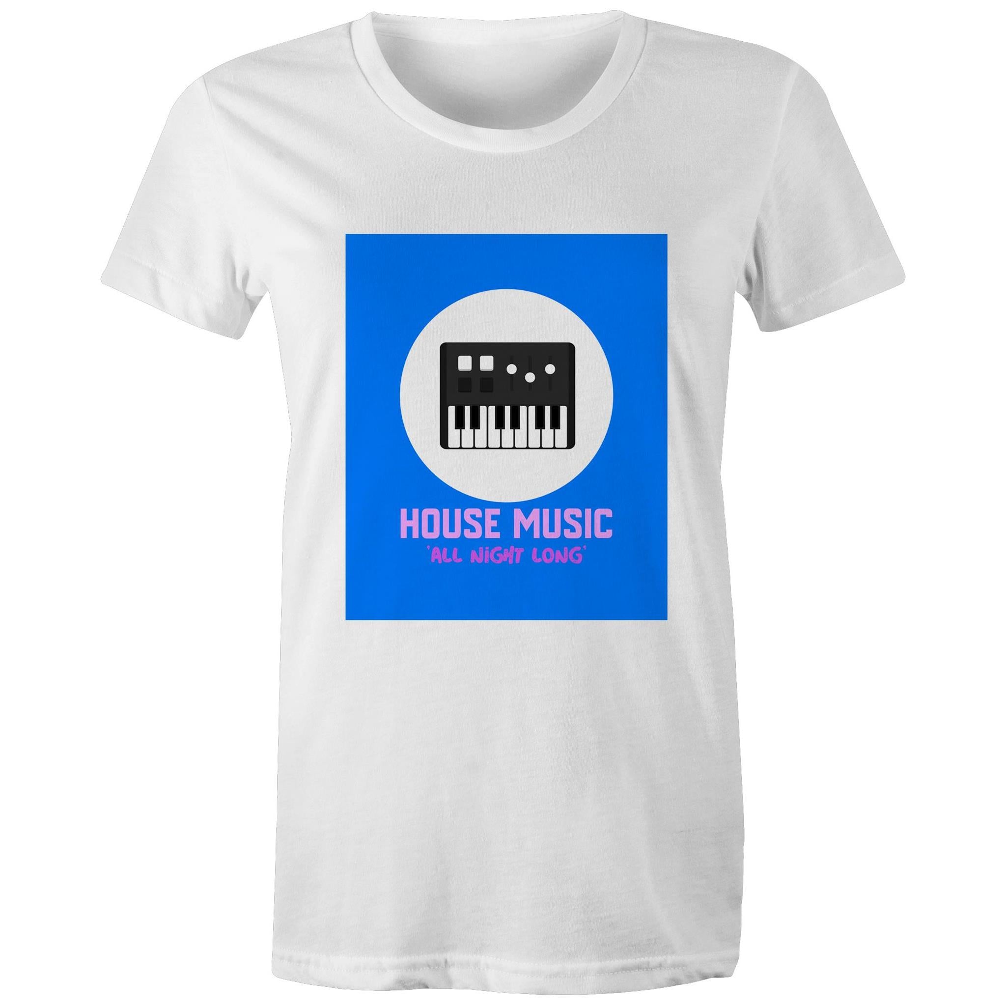 House Synth - Womens Crew T-Shirt