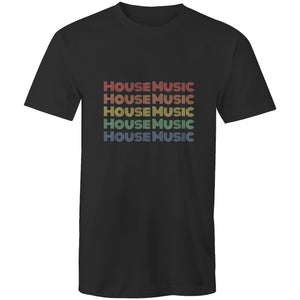 House Music Repeat - Mens T-Shirt