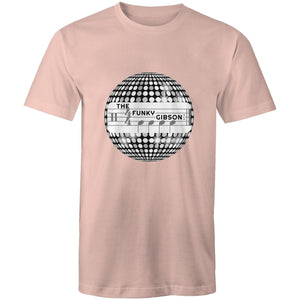 Funky Gibson Discoball - Mens T-Shirt