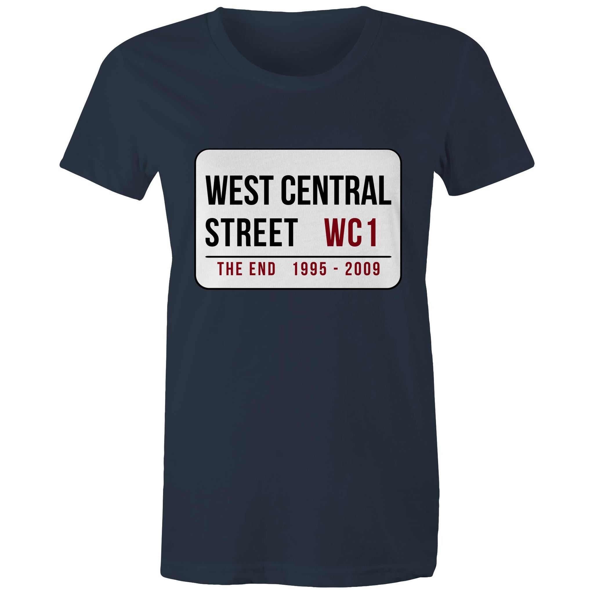 West Central Street WC1 - Womens Crew T-Shirt