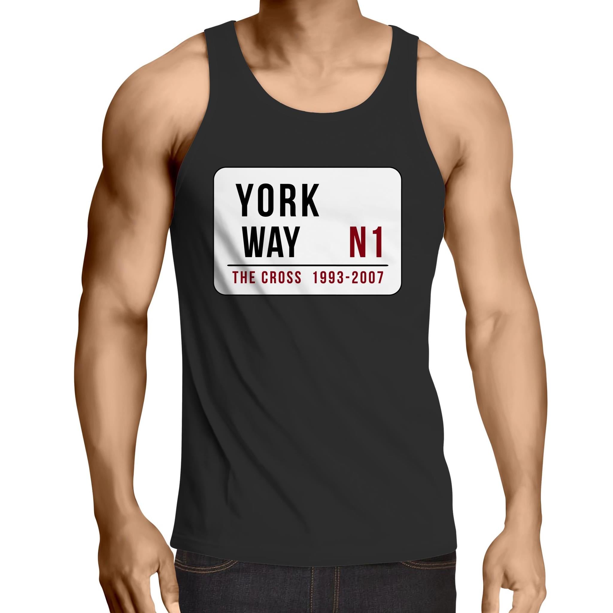 York Way N1 - Mens Singlet Top