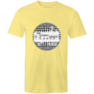 Funky Gibson Discoball - Mens T-Shirt