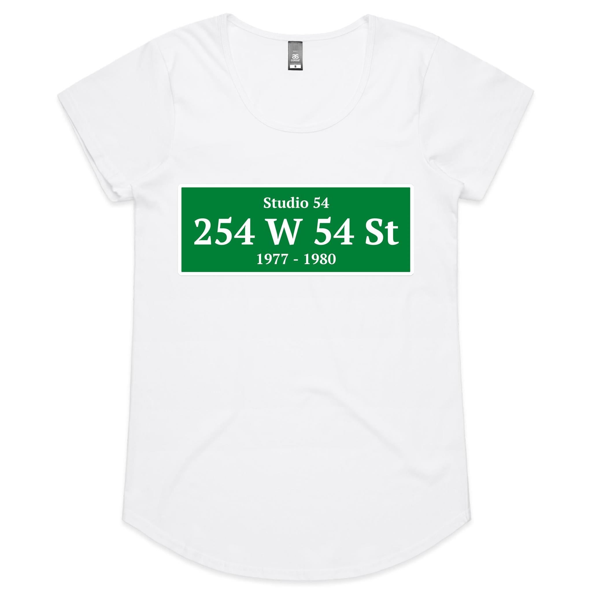 STREETS Studio 54 - Womens Scoop Neck T-Shirt