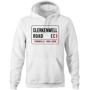 Clerkenwell Road EC1- Pocket Hoodie Sweatshirt