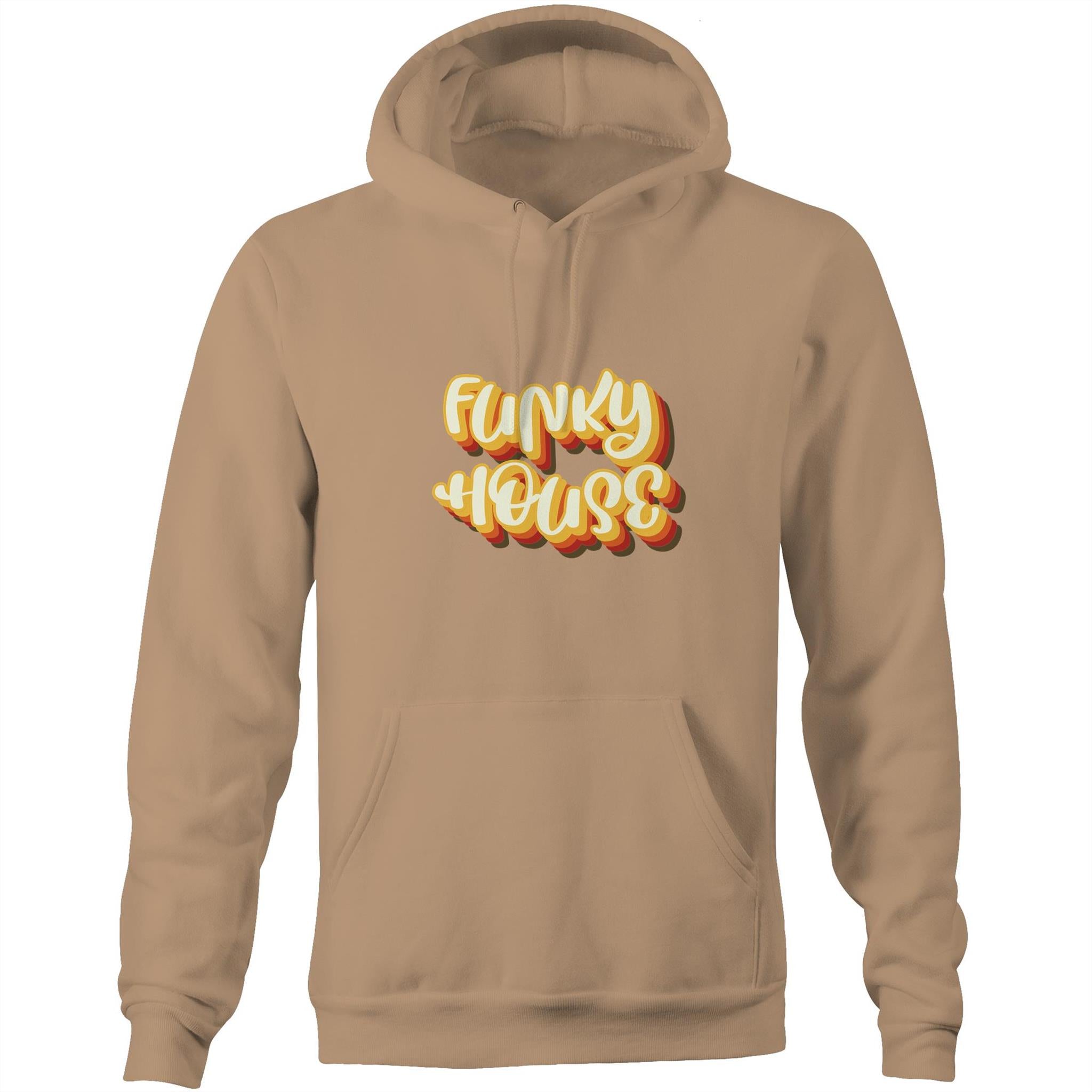 Funky House 70's - Pocket Hoodie Sweatshirt