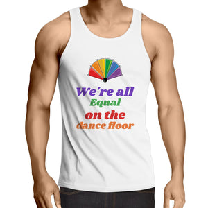 We are all Equal Fan - Mens Singlet Top