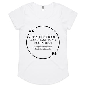 Back to My Roots - Womens Scoop Neck T-Shirt