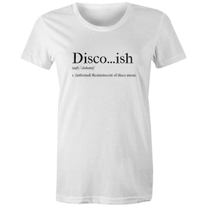 Disco...ish - Womens Crew T-Shirt