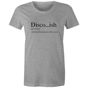 Disco...ish - Womens Crew T-Shirt