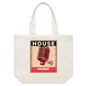 House Mike - Shoulder Canvas Tote Bag